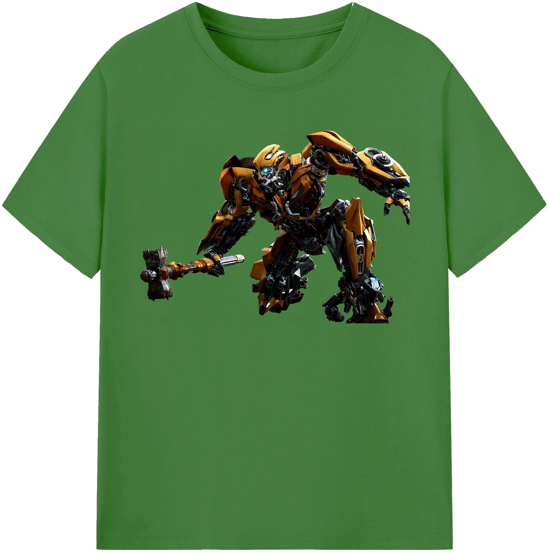 （画像用） Transformers トランスフォーマー レディースカジュアルプリントTシャツ（綿100％）